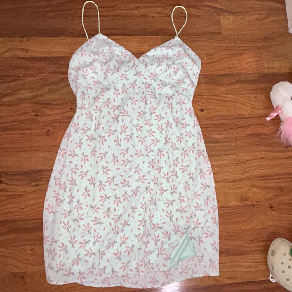 Floral Print Women's Nightgown